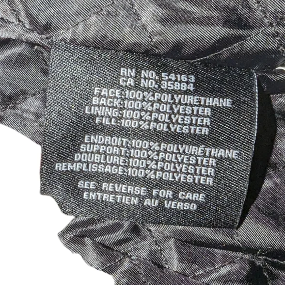 Cole Haan | Black Vegan Leather Gold Zipper Timeless Jacket Women's Size M - Picture 6 of 6